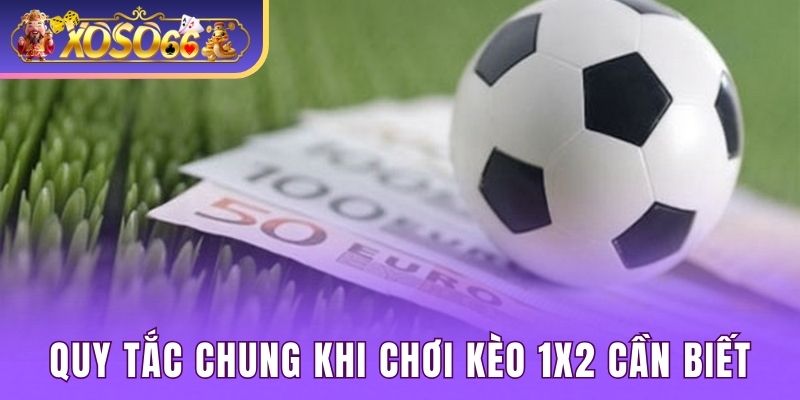 Quy tắc chung khi chơi kèo 1x2 cần biết